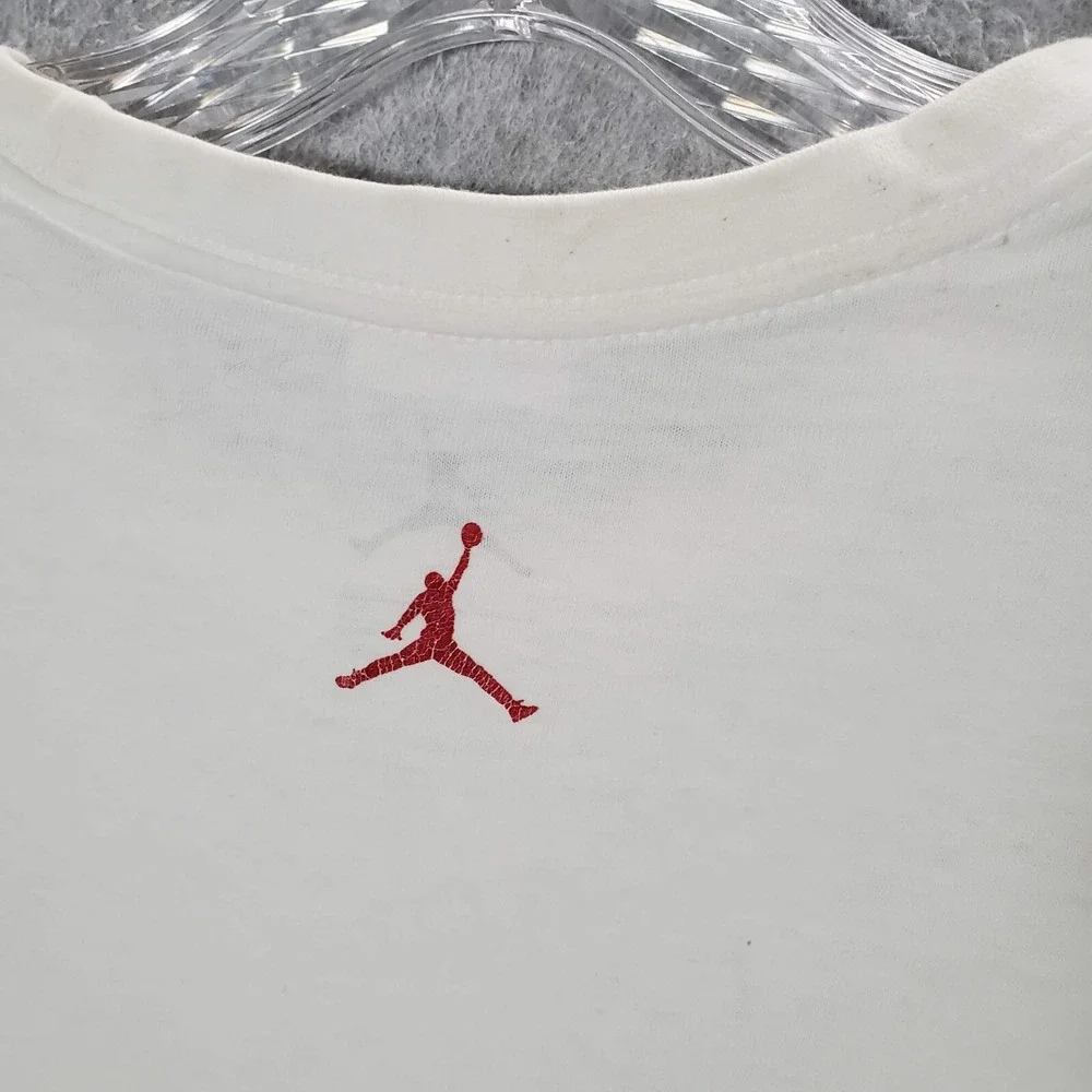 Air Jordan Men Shirt Large White Michael Jordan Legend 23 Jumpman Graphic READ
